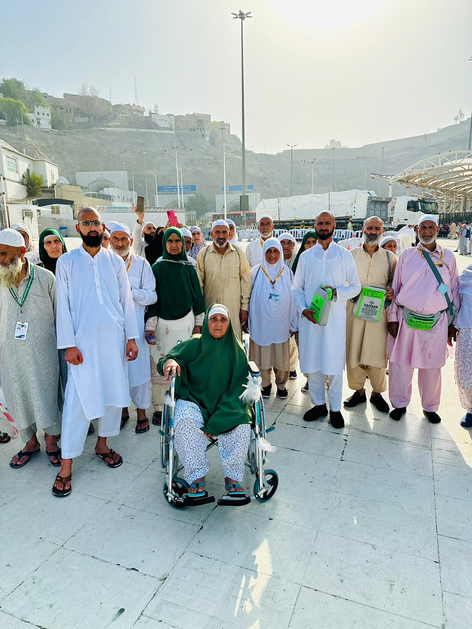 Umrah group pilgrimage